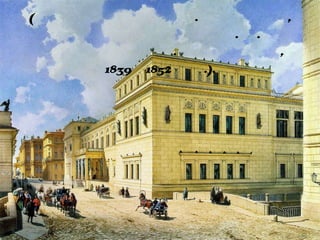 Эрмитажа»
(архитектор Л. Кленце,
руководство В. П.
Стасова и Н. Ефимова,
1839–1852 гг.).
 