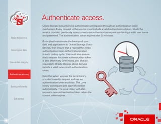 Oracle Cloud Backup | PDF | Cloud Computing | Internet