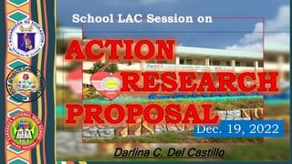 Black History Month
School LAC Session on
Dec. 19, 2022
Darlina C. Del Castillo
 