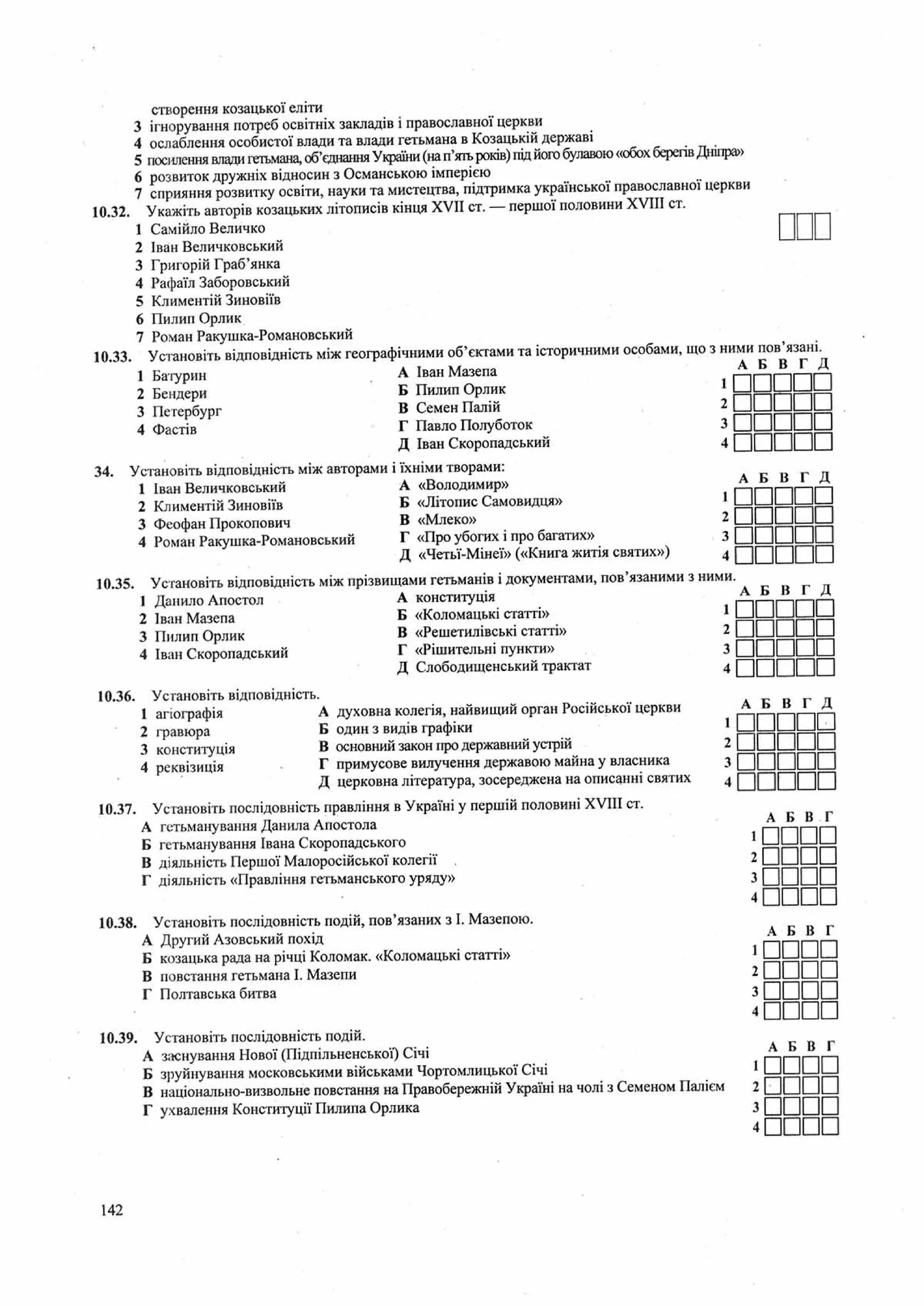 Панчук І. Історія України : комплексна підготовка до зовнішнього незалежного оцінювання / І. Панчук. — Тернопіль : Підручники і посібники, 201