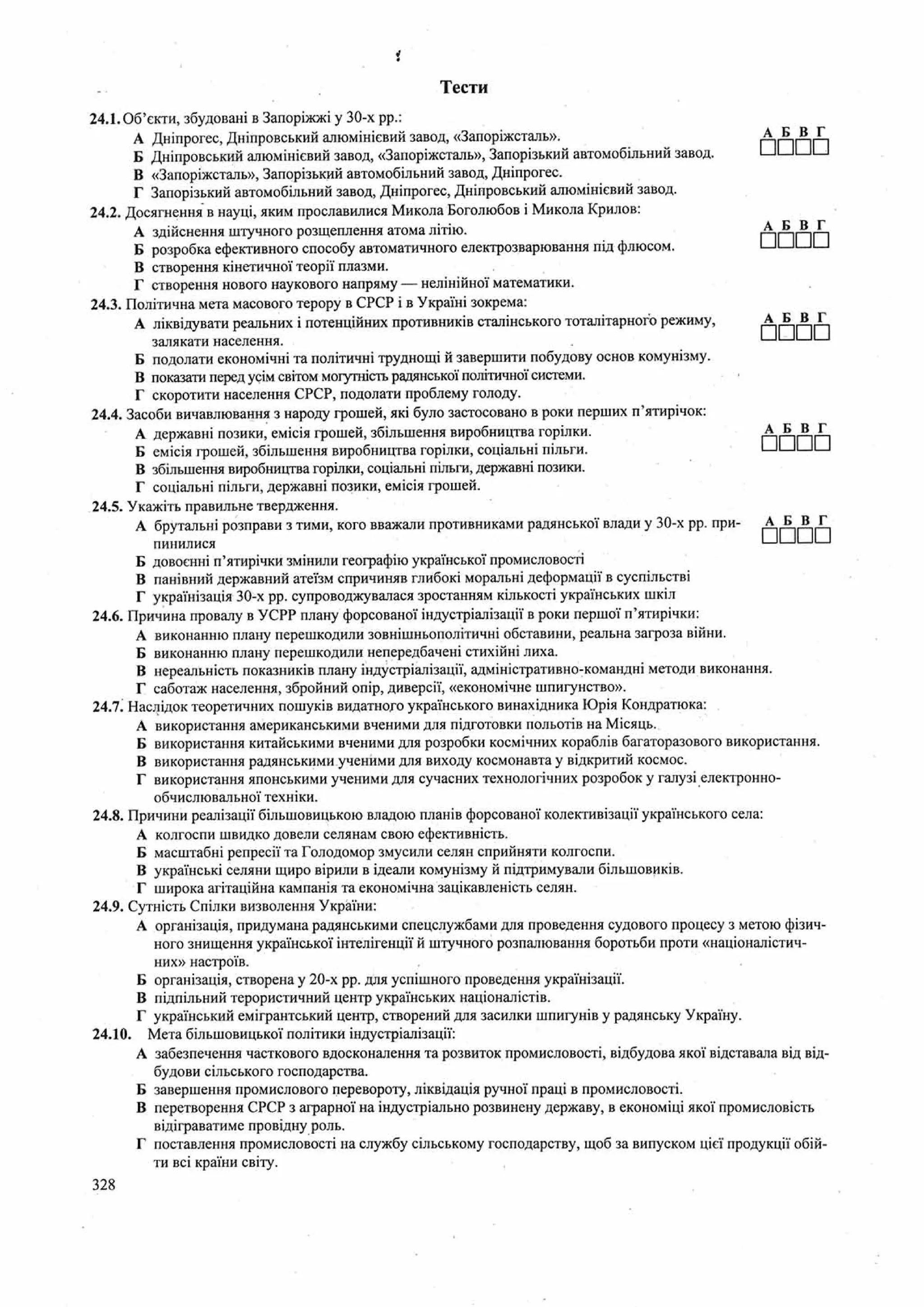 Панчук І. Історія України : комплексна підготовка до зовнішнього незалежного оцінювання / І. Панчук. — Тернопіль : Підручники і посібники, 201