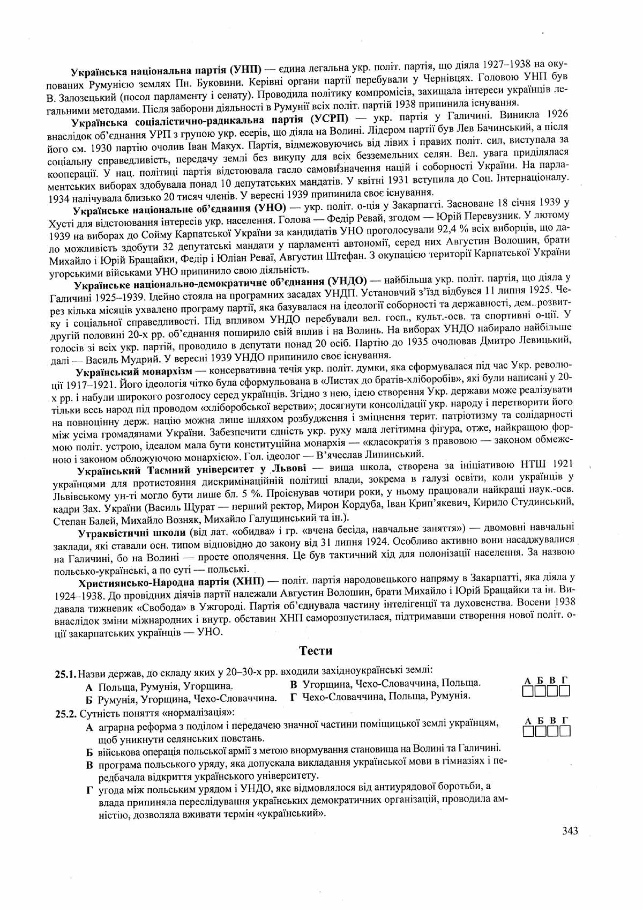 Панчук І. Історія України : комплексна підготовка до зовнішнього незалежного оцінювання / І. Панчук. — Тернопіль : Підручники і посібники, 201
