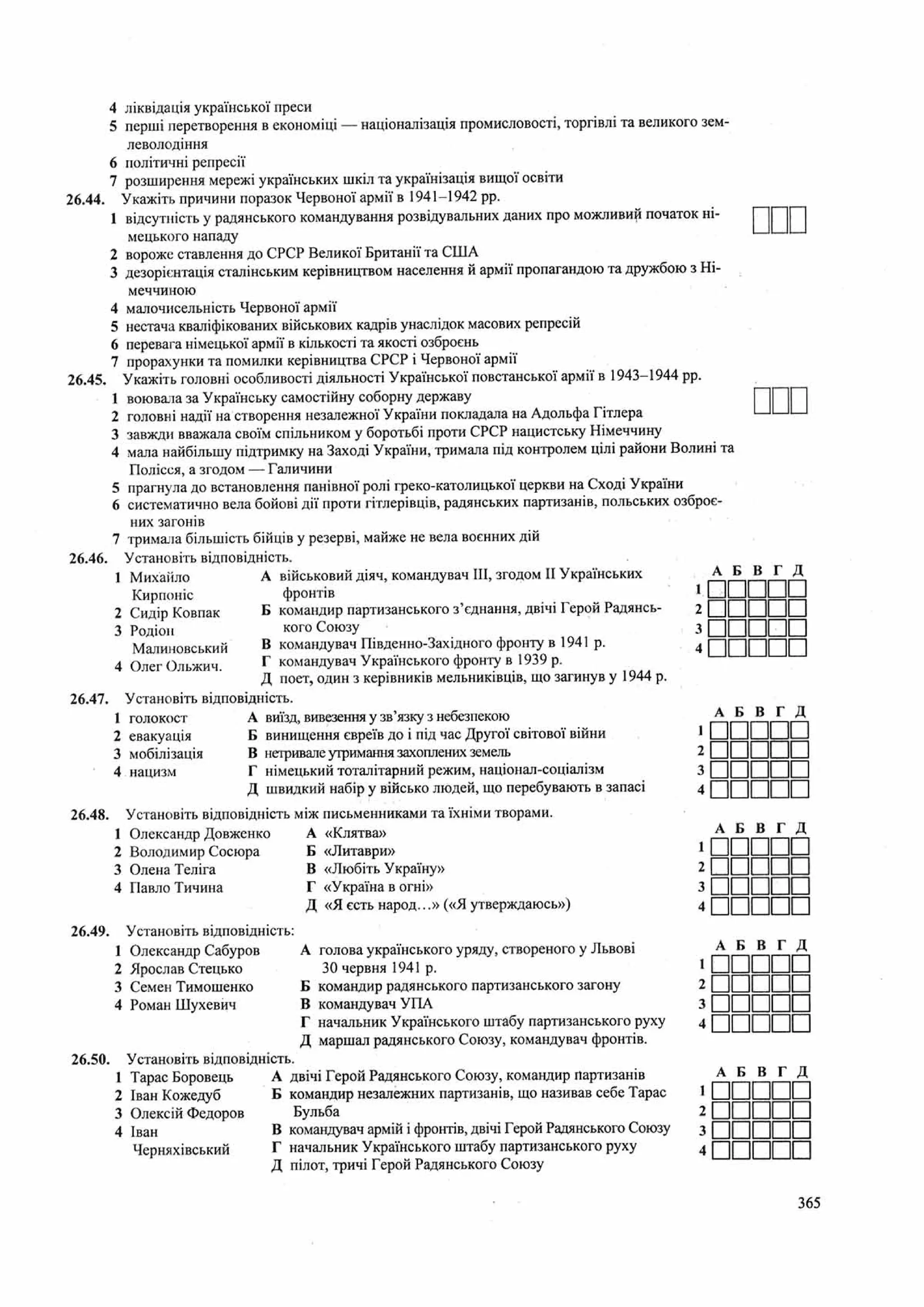 Панчук І. Історія України : комплексна підготовка до зовнішнього незалежного оцінювання / І. Панчук. — Тернопіль : Підручники і посібники, 201