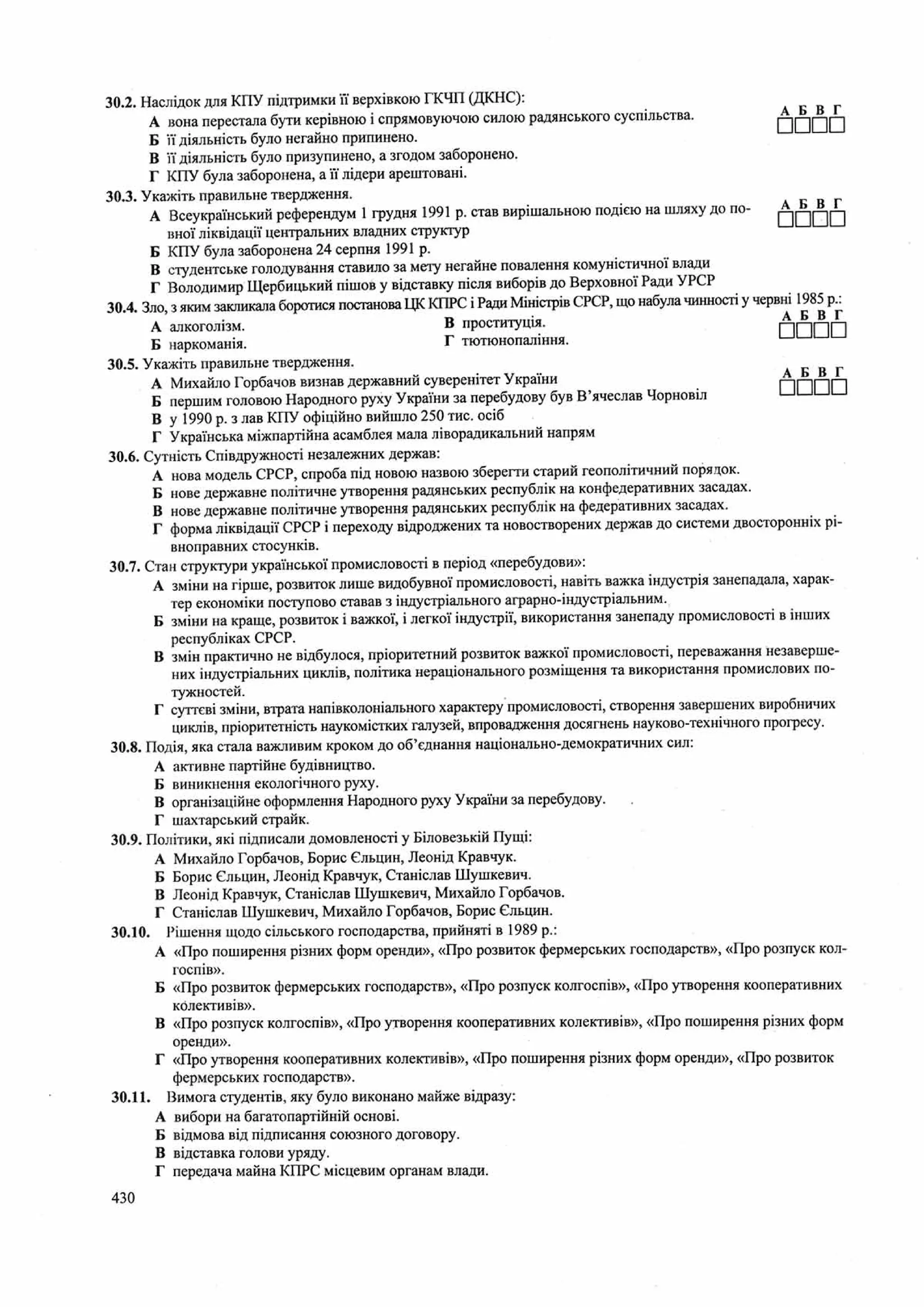 Панчук І. Історія України : комплексна підготовка до зовнішнього незалежного оцінювання / І. Панчук. — Тернопіль : Підручники і посібники, 201