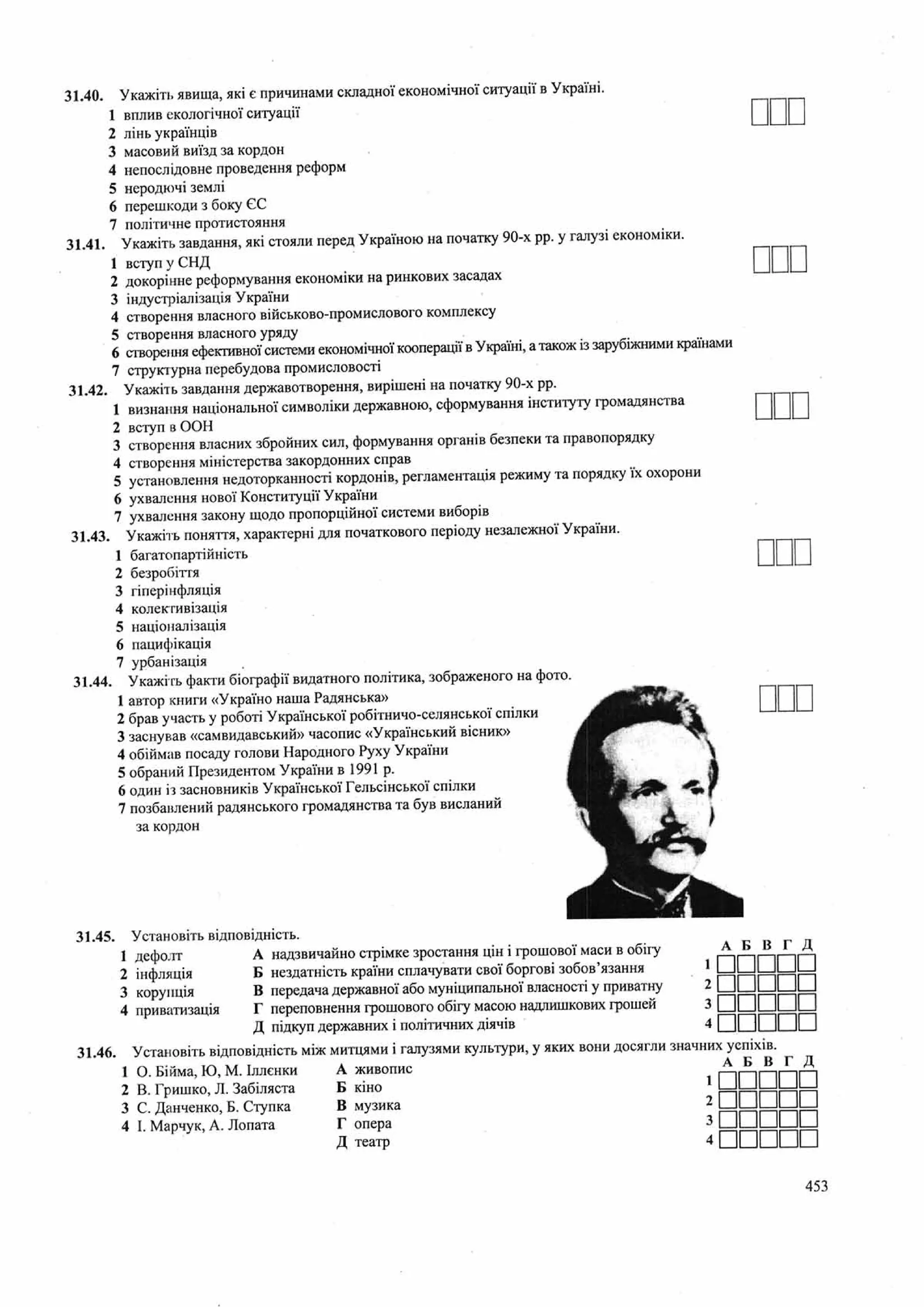 Панчук І. Історія України : комплексна підготовка до зовнішнього незалежного оцінювання / І. Панчук. — Тернопіль : Підручники і посібники, 201