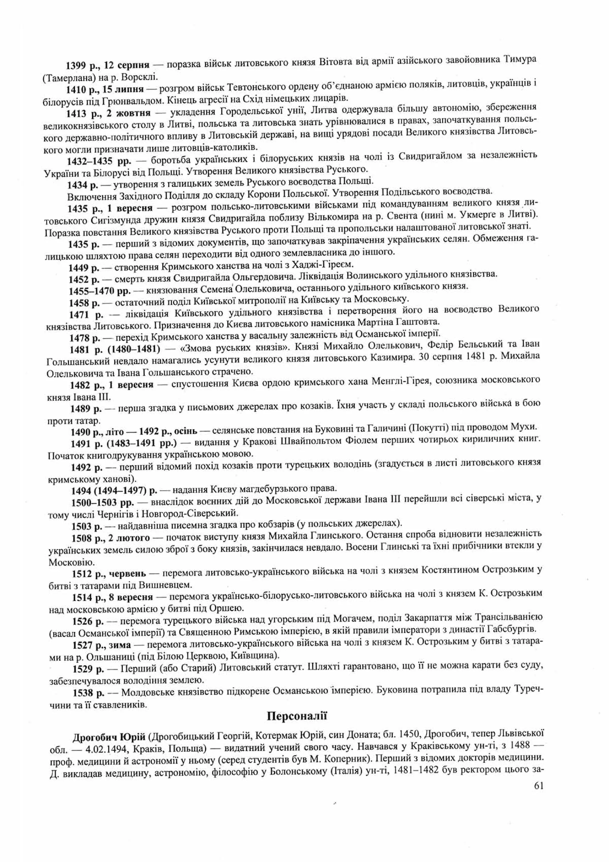 Панчук І. Історія України : комплексна підготовка до зовнішнього незалежного оцінювання / І. Панчук. — Тернопіль : Підручники і посібники, 201