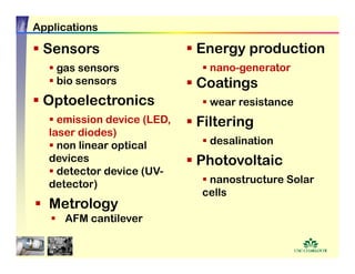 ZnO-Nanostructures_Presentation