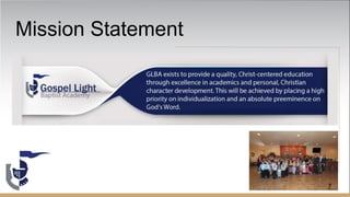 Mission Statement
7
 