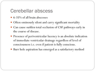 Brain abscess and it course of treatment | PDF