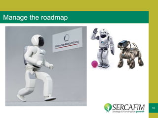 16
Manage the roadmap
 