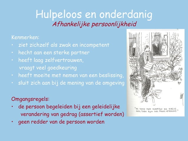 Zo ben ik nu eenmaal! | PPT