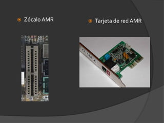 Zócalo AMRTarjeta de red AMR