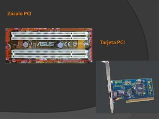 Zócalo PCI Tarjeta PCI