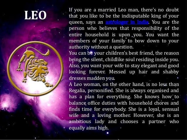 Leo in like do a what woman men What Kind