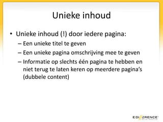 Overige koppen (h2/h3)