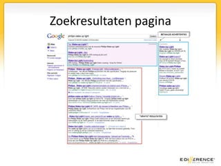 Zoekresultaten pagina