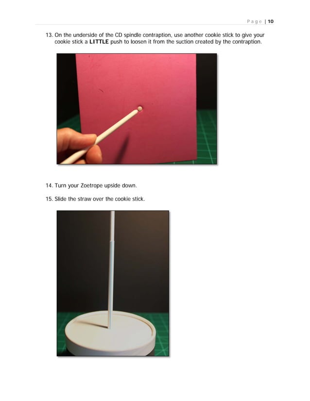 Zoetrope Instructions