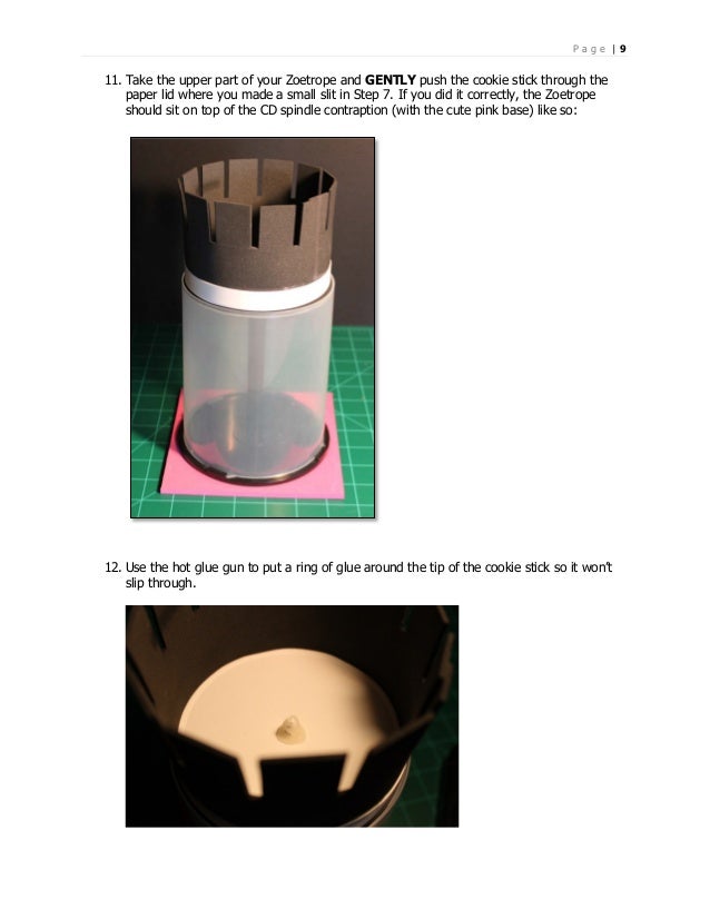 Zoetrope Instructions