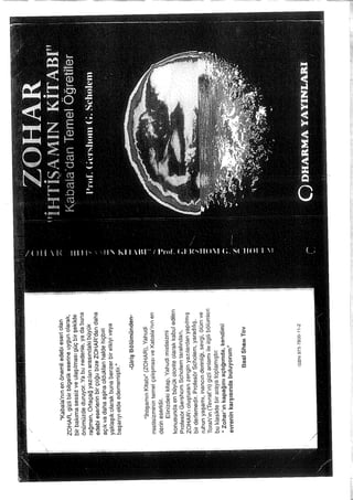 Zohar i̇htişamın kitabı kabala'dan temel öğretiler-1994-tr