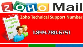 Zoho Password 1-844-780-6751 Recovery Number  Illinois