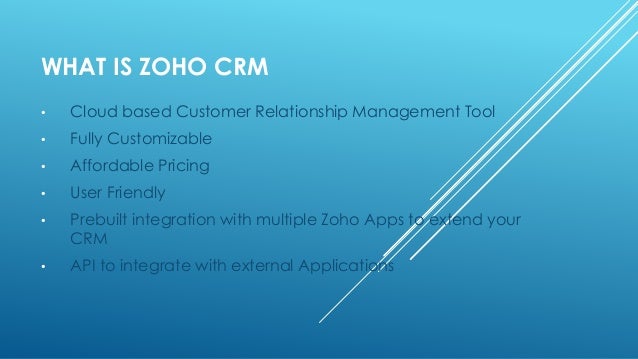 zoho cloud what is Zoho Training Basic zoho cloud what is Zoho Training Basic