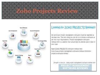Zoho Projects Review
 