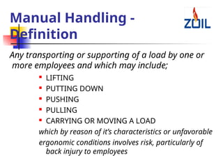 Zoil- Manual_handling and Lifting Techniques presentation.ppt