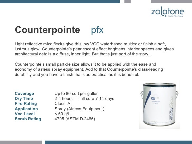 Zolatone Presentation