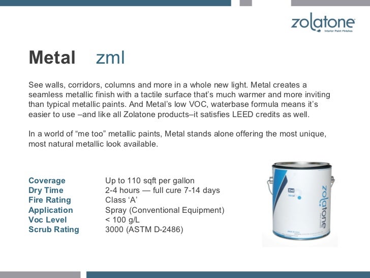 Zolatone Presentation