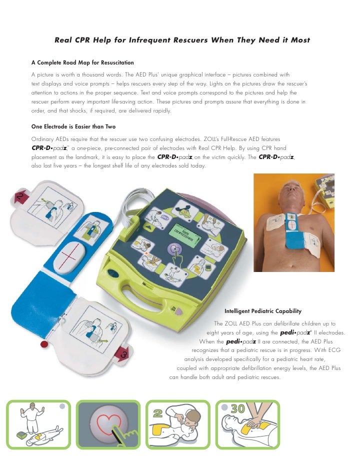 Zoll AED Plus Automated External Defibrillator