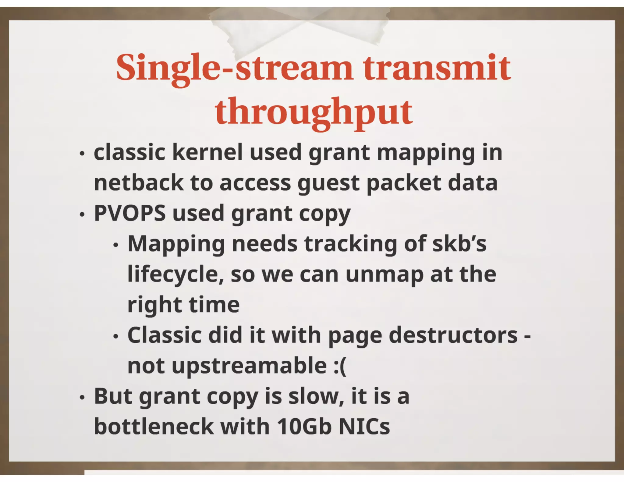 XPDS14: Network Throughput Improvements in XenServer - Zoltan Kiss, Citrix