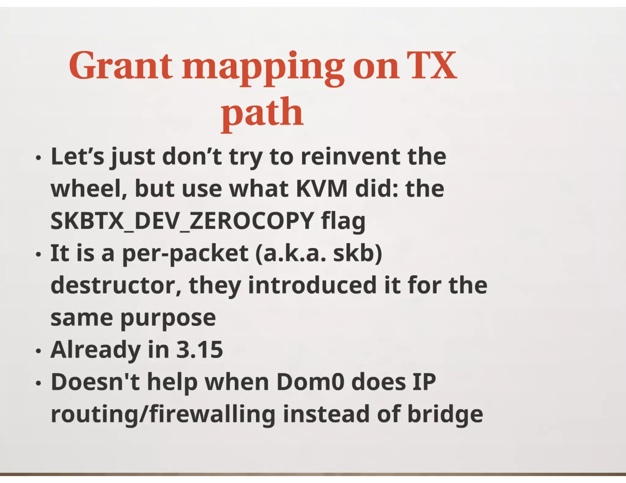 XPDS14: Network Throughput Improvements in XenServer - Zoltan Kiss, Citrix