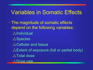 Somatic Effect ZOM703_Radiation_Toxicity.ppt
