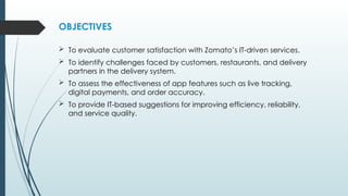 An analysis of an IT- embedded food delivery system | PPTX