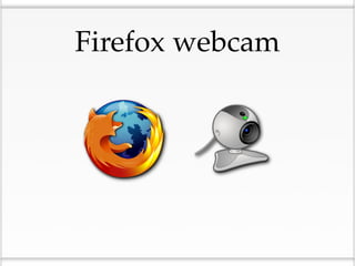 Firefox webcam
 