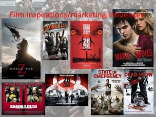 Film inspirations/marketing influences: 
 