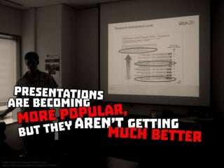 Presentations are becoming more popular, but they aren’t getting much better
 