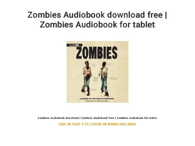 download free zombie audiobook