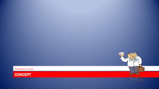 Creativity is a must

CONCEPT
 