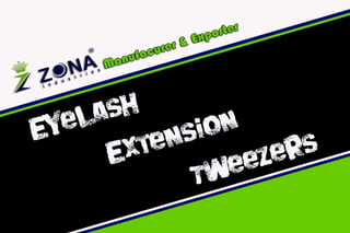 Eyelash Extension Tweezers - Volume Lash Tweezers | Zona Industries