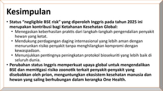 Status Bovine Spongiform Encephalopathy (BSE) Negara Inggris: Pemahaman ...