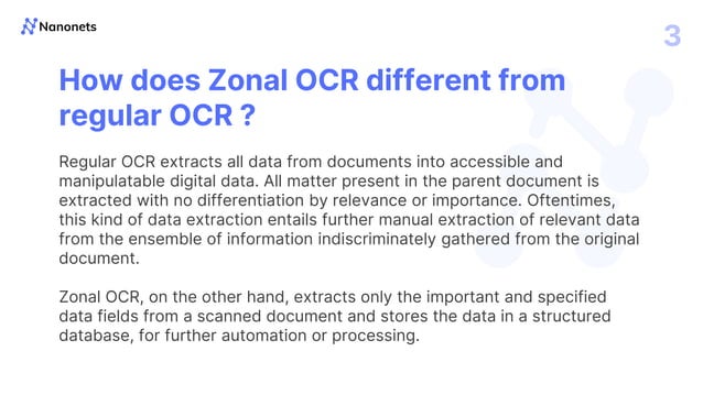 Ocr Rönd What is Zonal OCR? | PPT