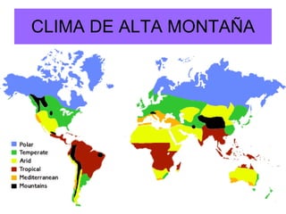 CLIMA DE ALTA MONTAÑA 