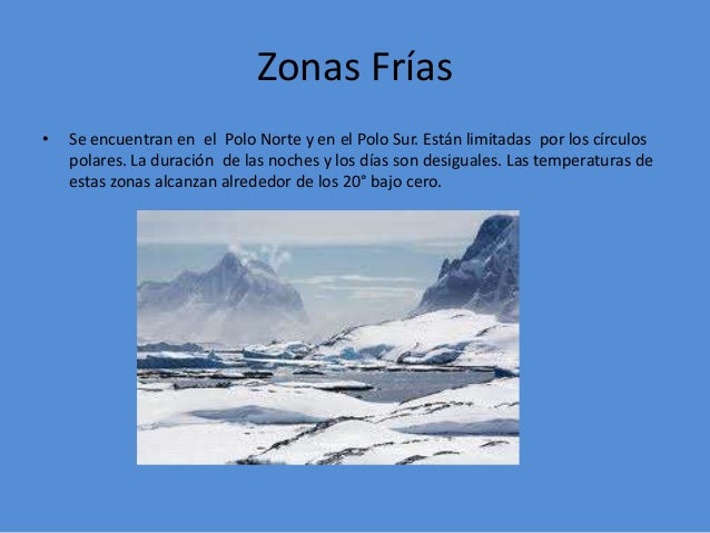 Zonas climáticas