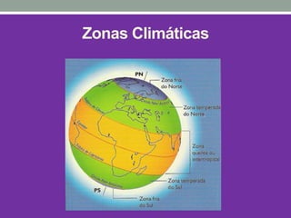 Zonas Climáticas
 