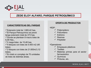 Zonas Especiales de Desarrollo Económico en el Ecuador Presentación ...