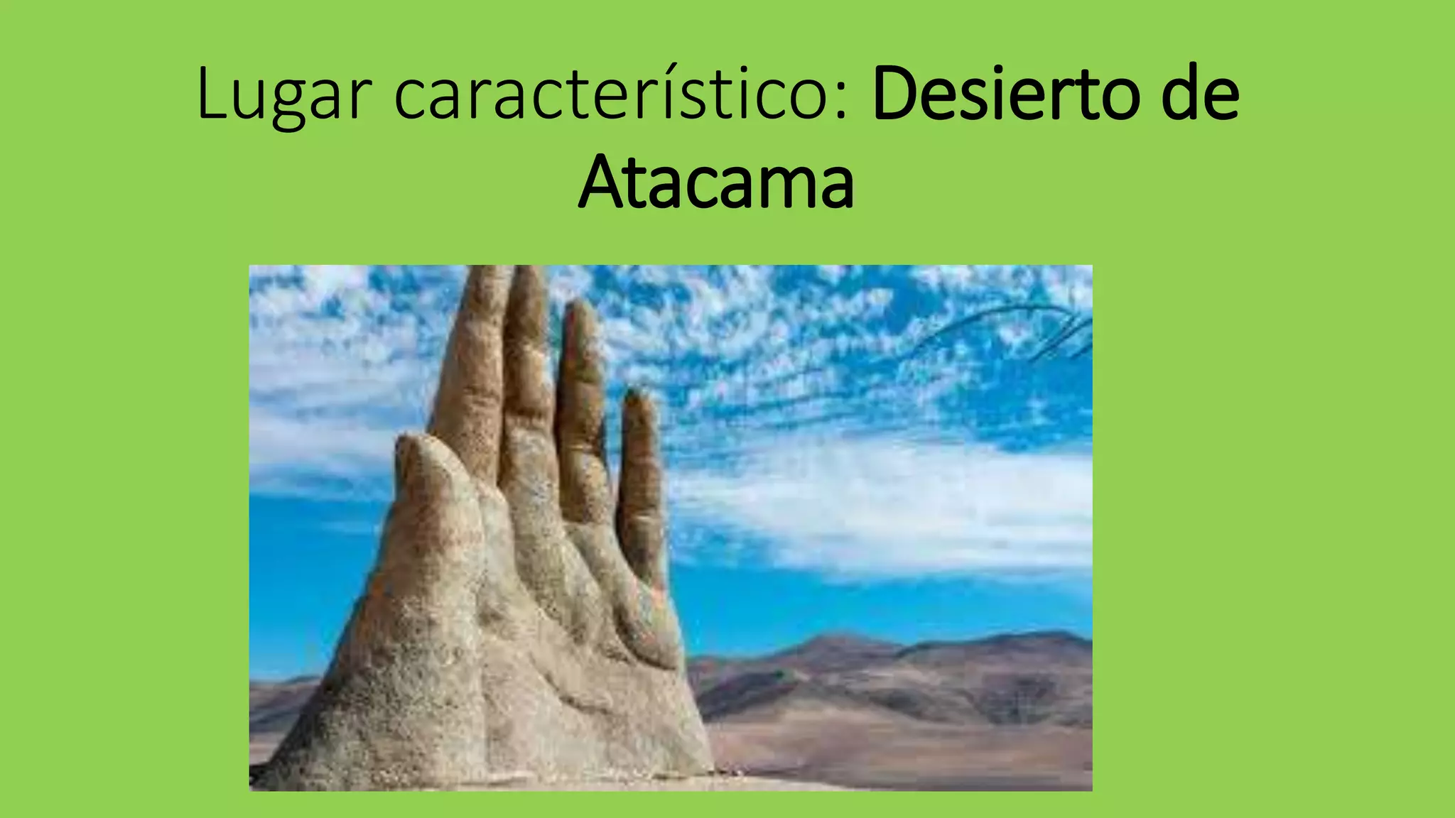 Zonas naturales de chile......norte grande | PPTX