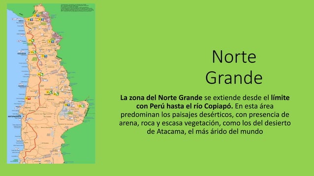 Zonas naturales de chile......norte grande | PPTX