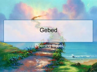 Gebed Opening Bijbel 