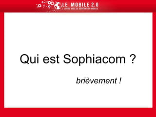Outils de développementUn seul programme : “Qt Creator”Une zone d’édition de code